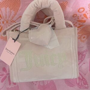Juicy Couture Pink Diamond Extra Spender Mini Tote NWT